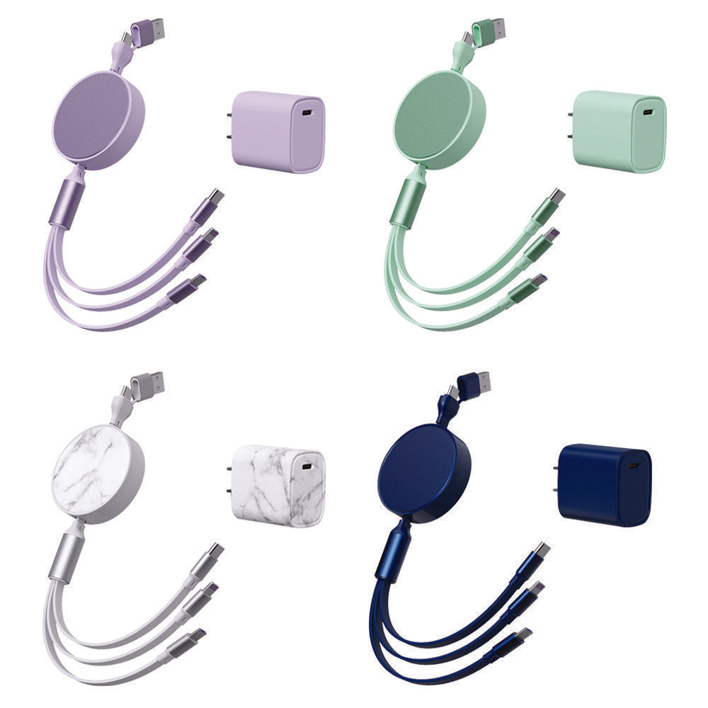 6 in 1 - Retractable Cables