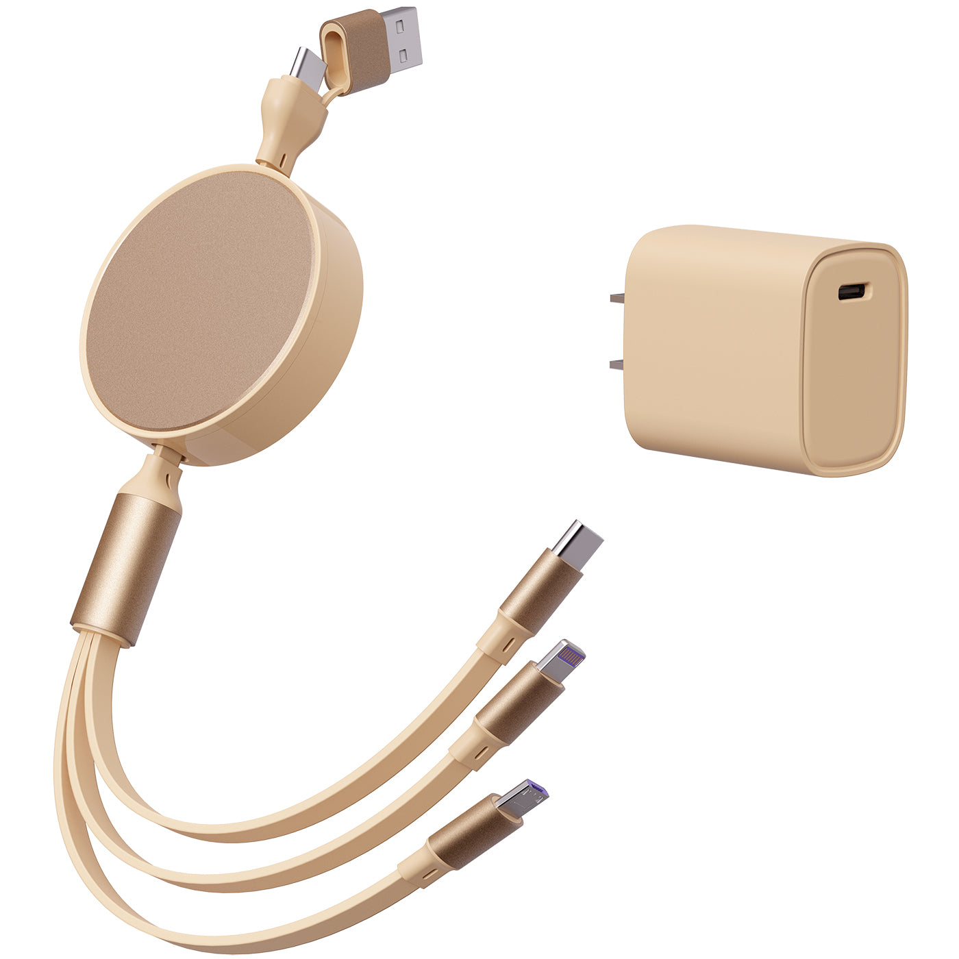 6 in 1 - Retractable Cables