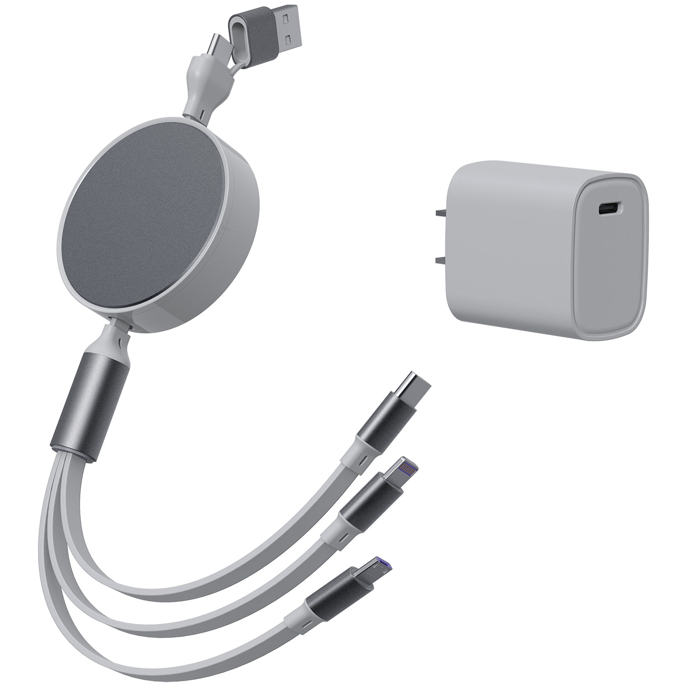 6 in 1 - Retractable Cables
