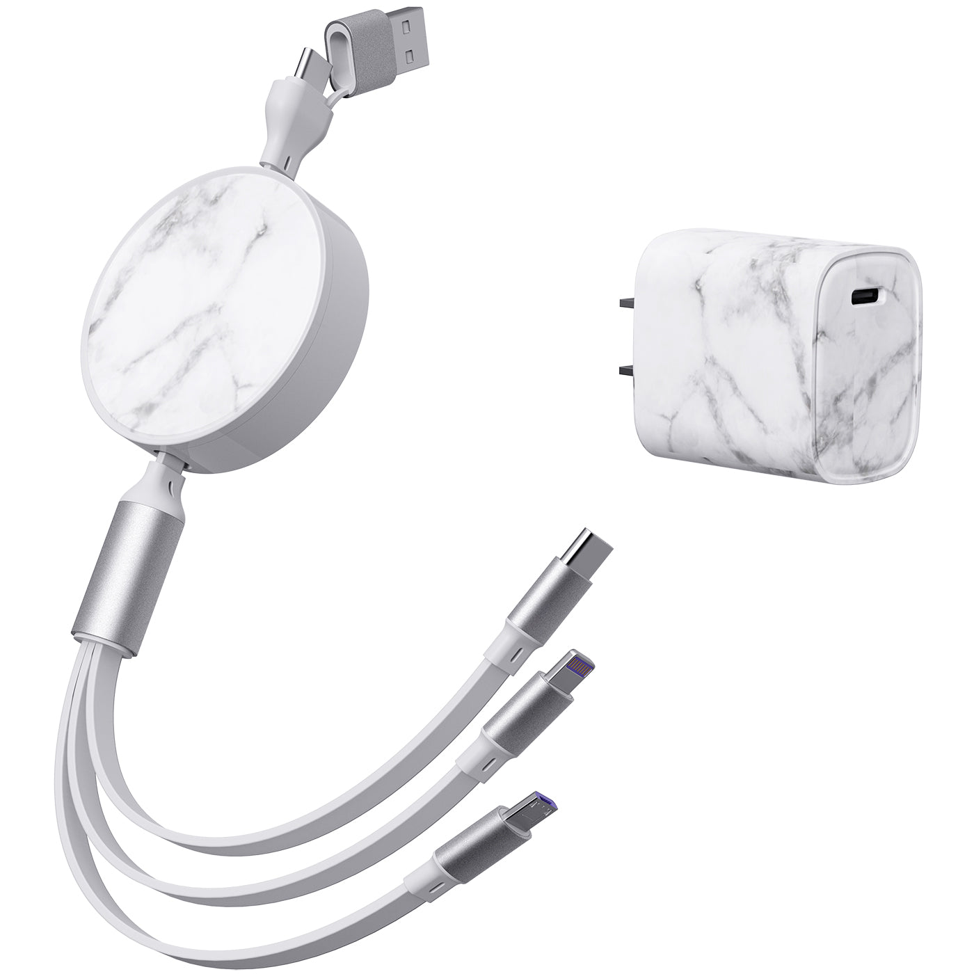 6 in 1 - Retractable Cables