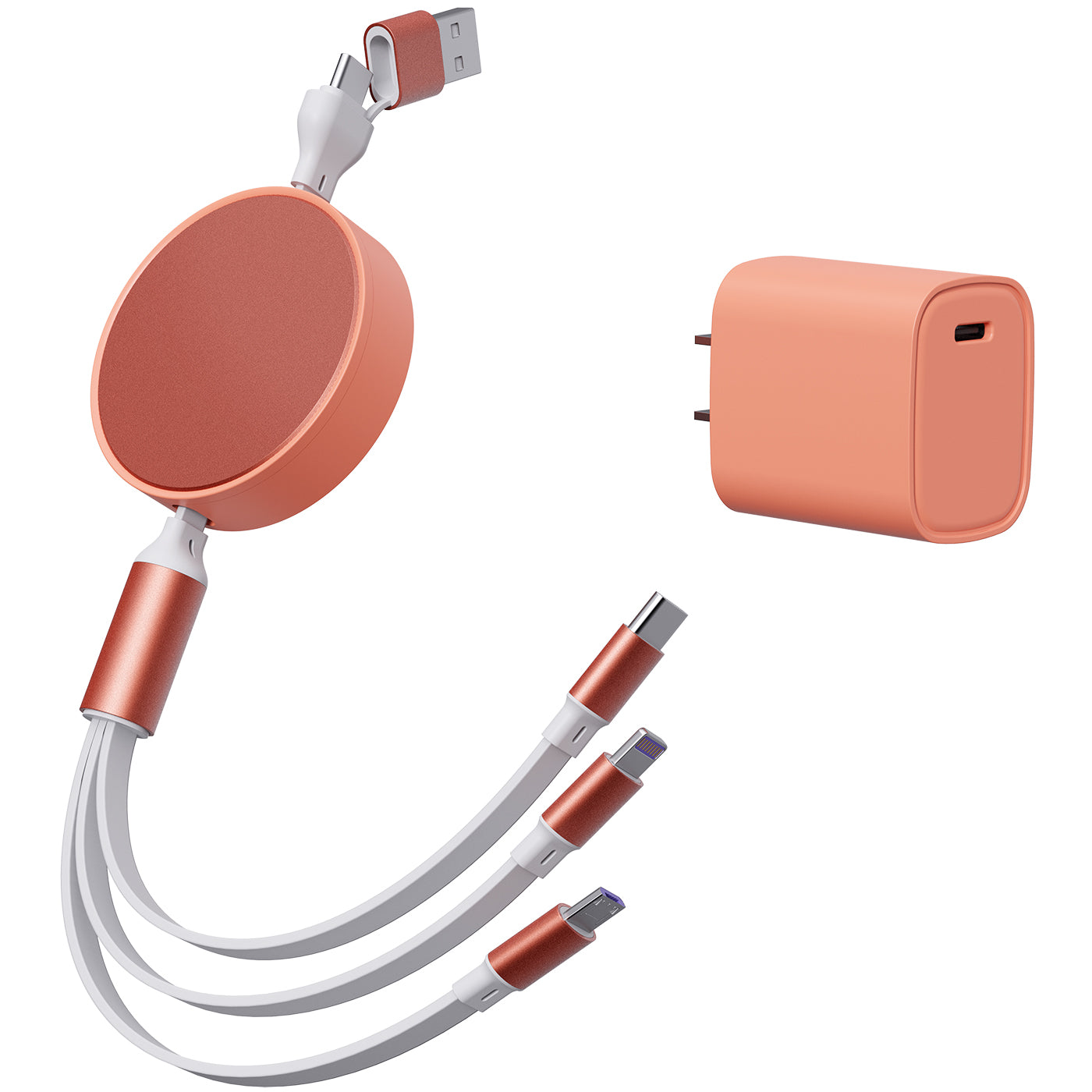 6 in 1 - Retractable Cables