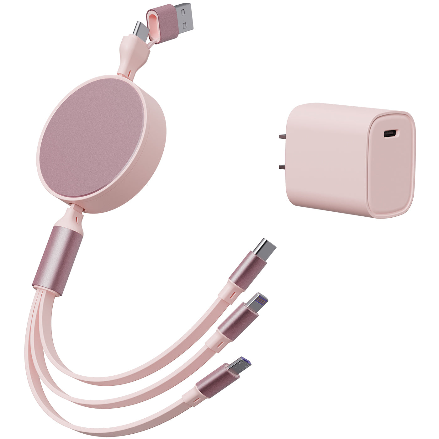 6 in 1 - Retractable Cables