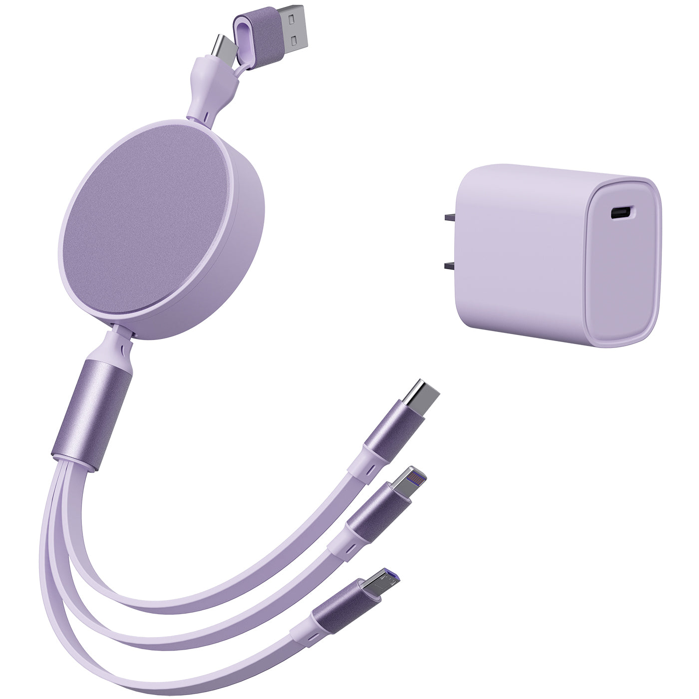 6 in 1 - Retractable Cables