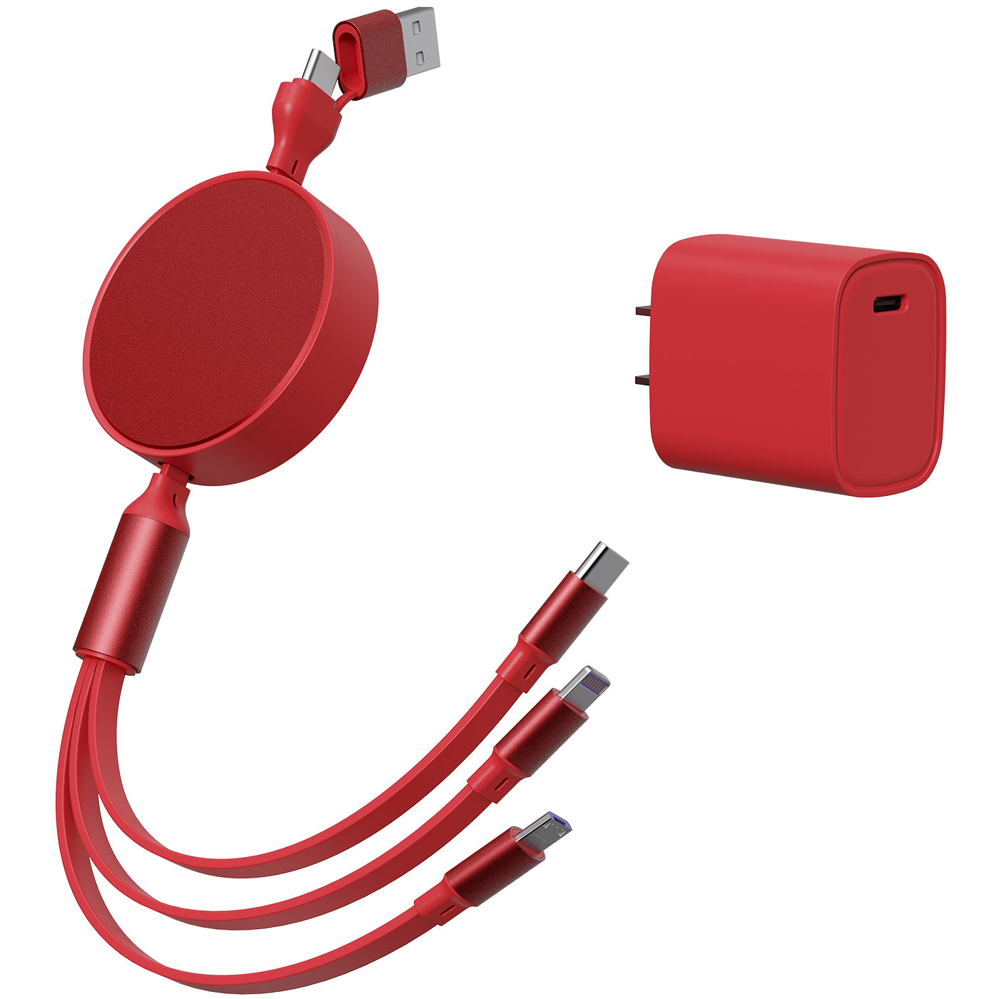 6 in 1 - Retractable Cables