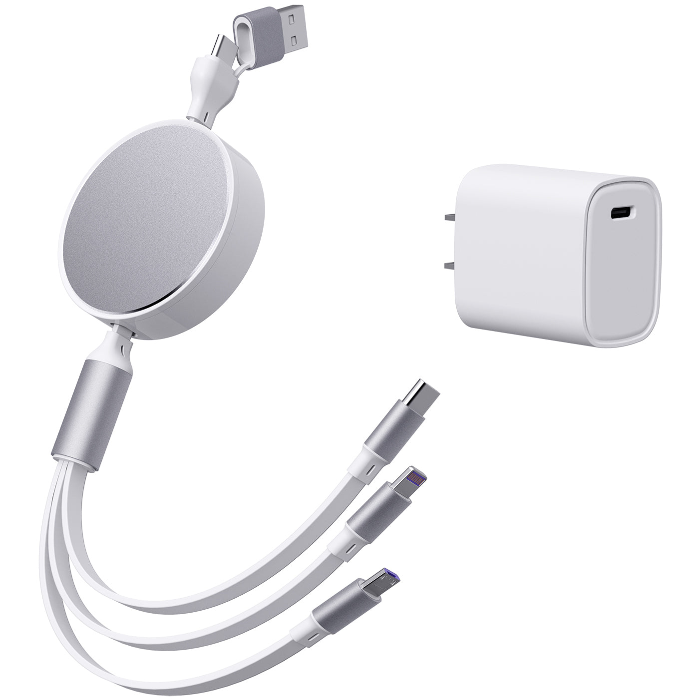 6 in 1 - Retractable Cables