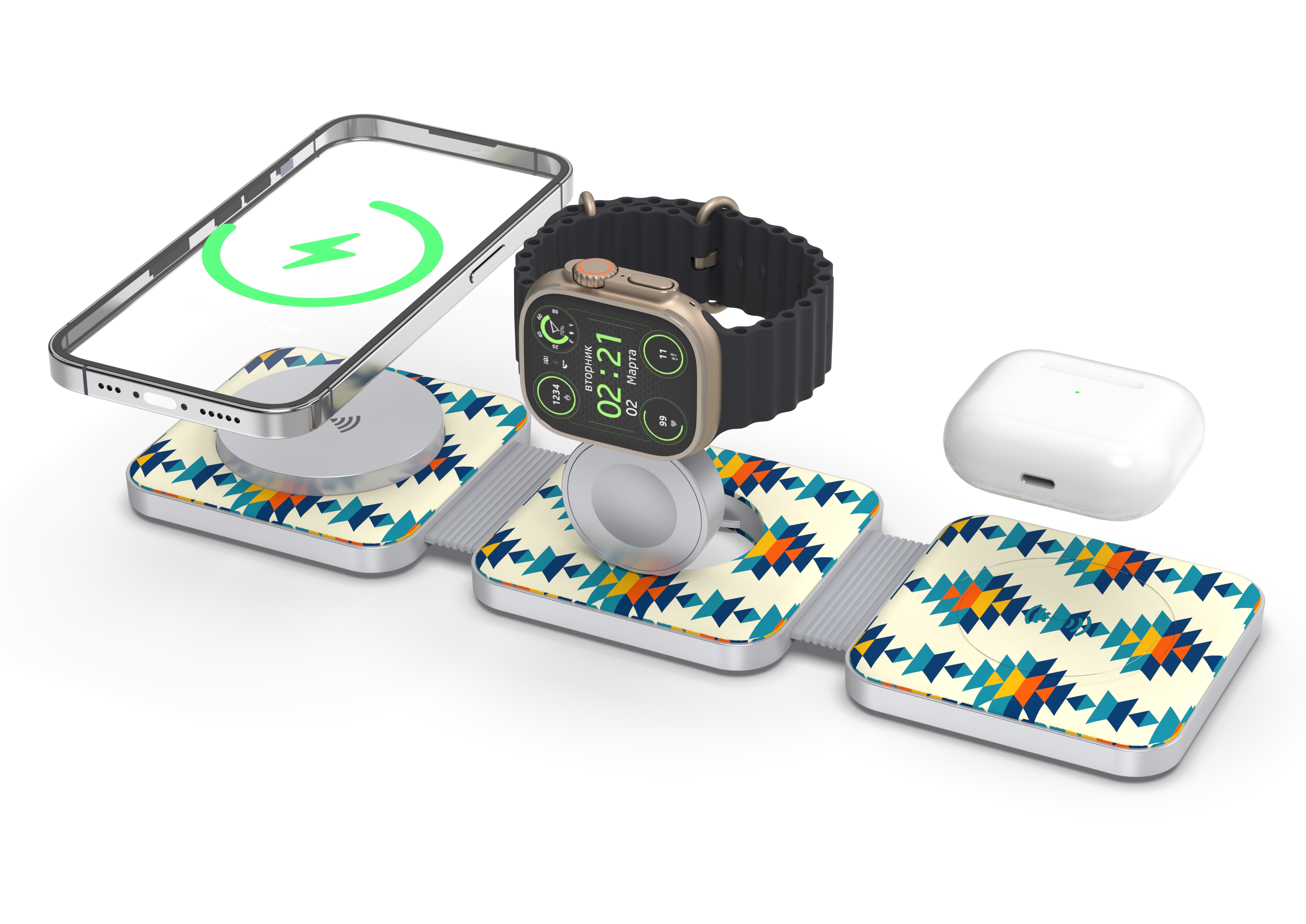 Tri Fold Charging Station