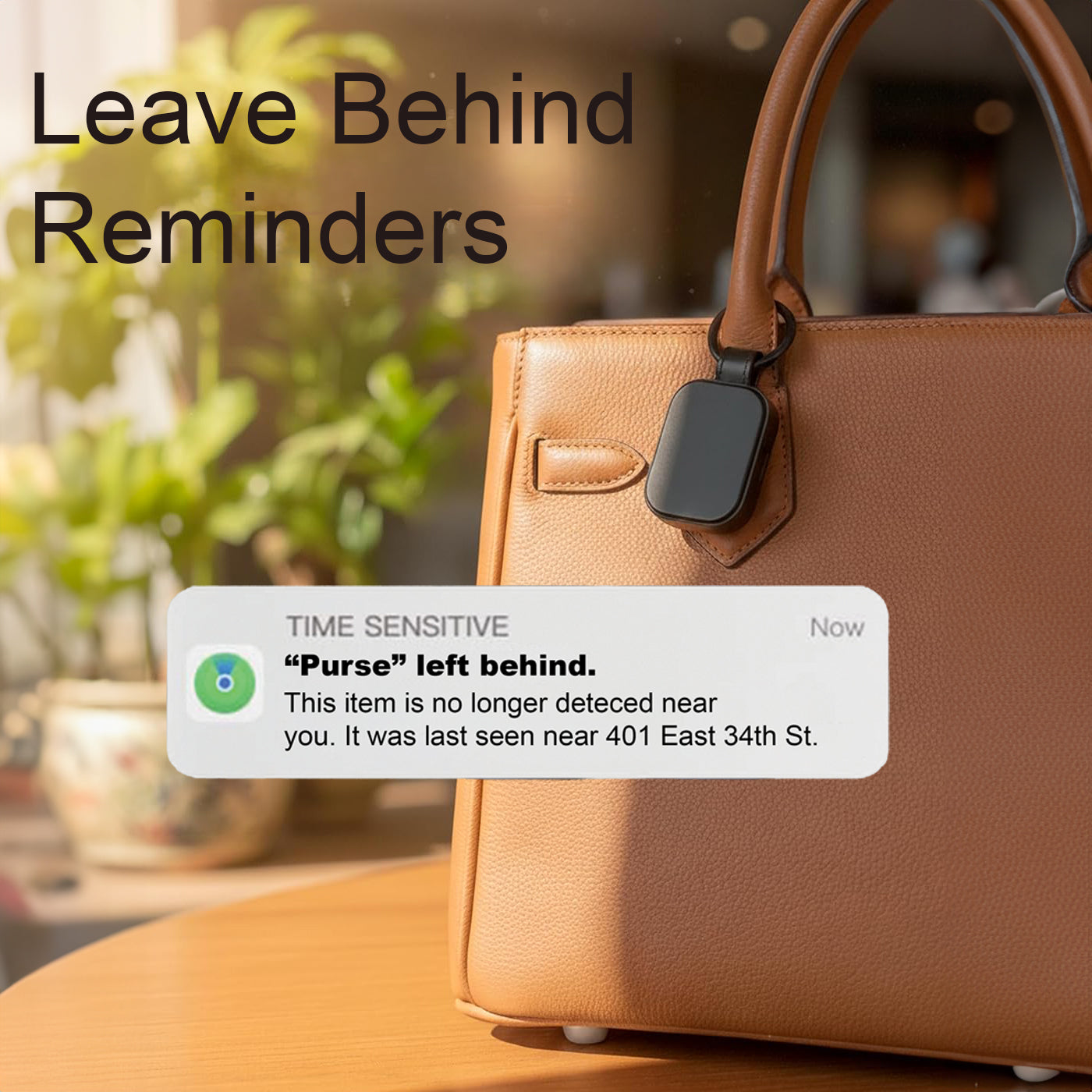 Leather Tag Tracker