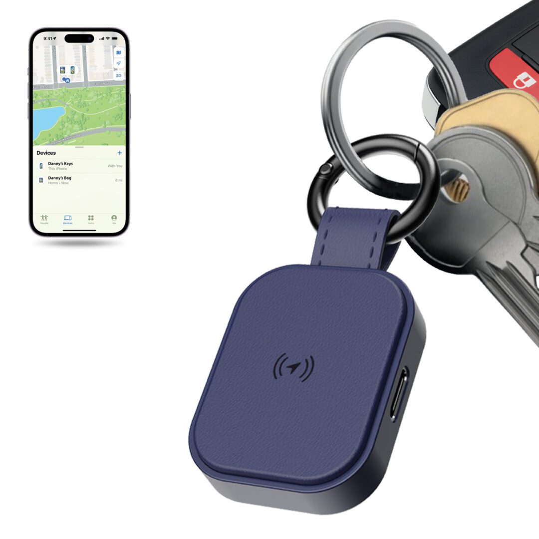 Leather Tag Tracker