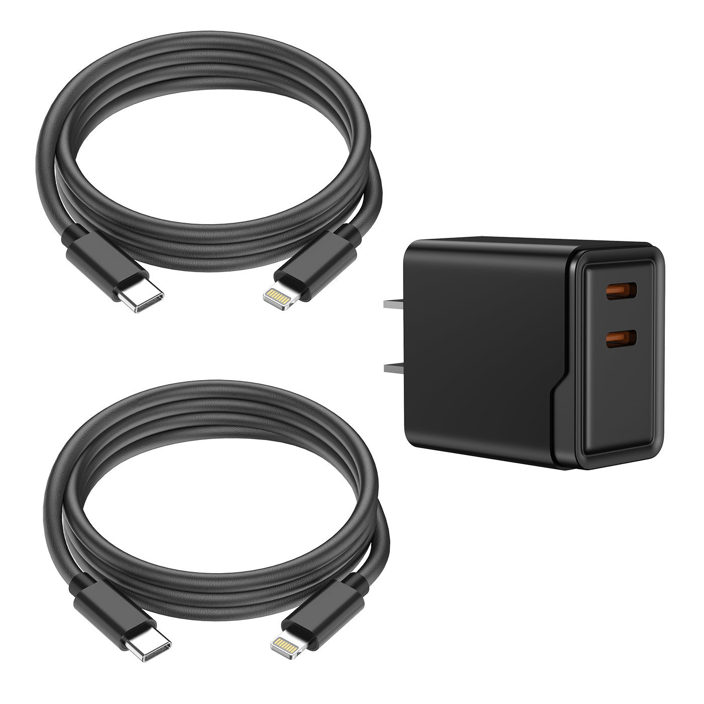 6FT Leather Lightning Cables