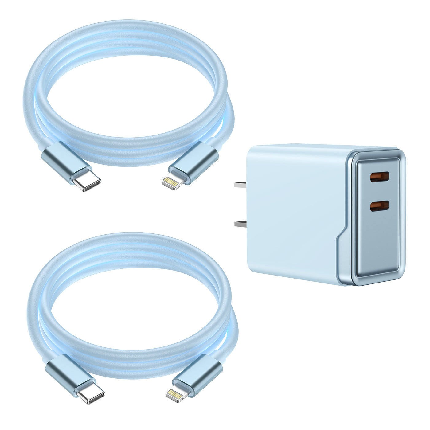 6FT Leather Lightning Cables