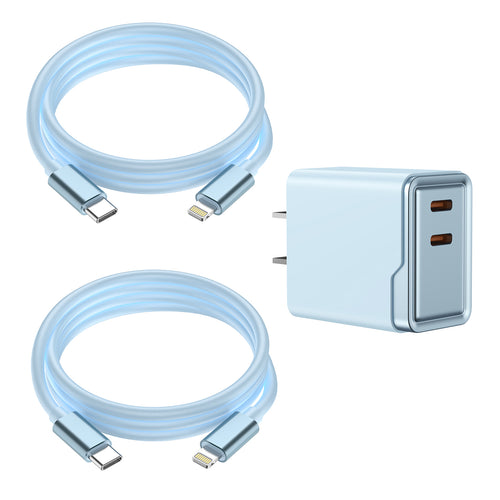 6FT Leather Lightning Cables