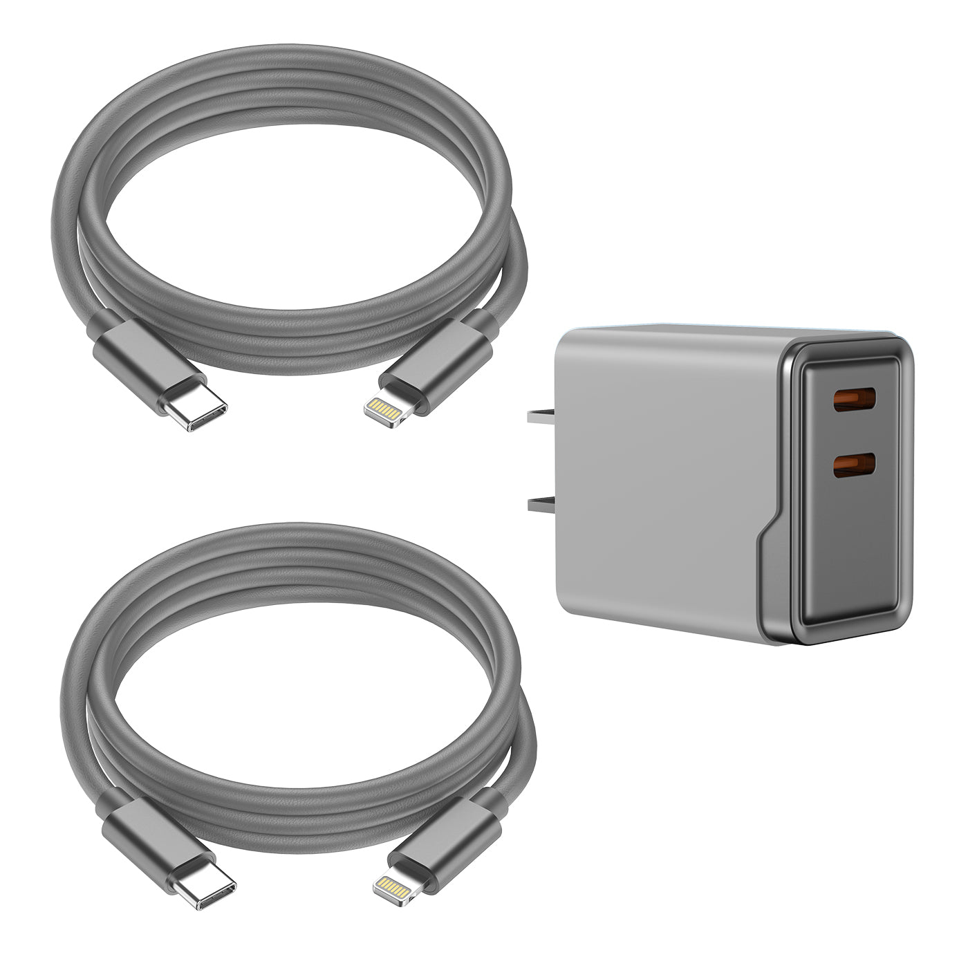 6FT Leather Lightning Cables