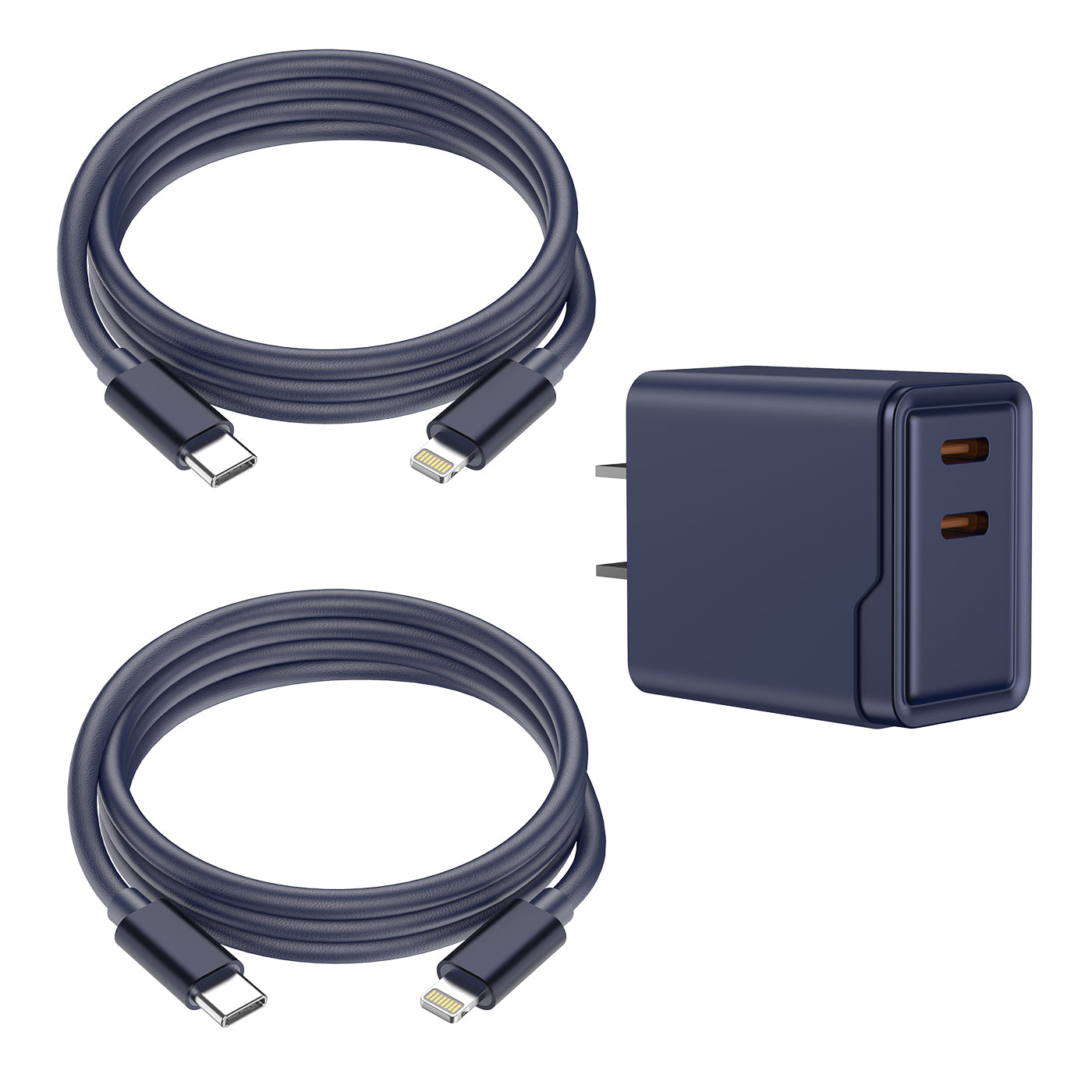 6FT Leather Lightning Cables