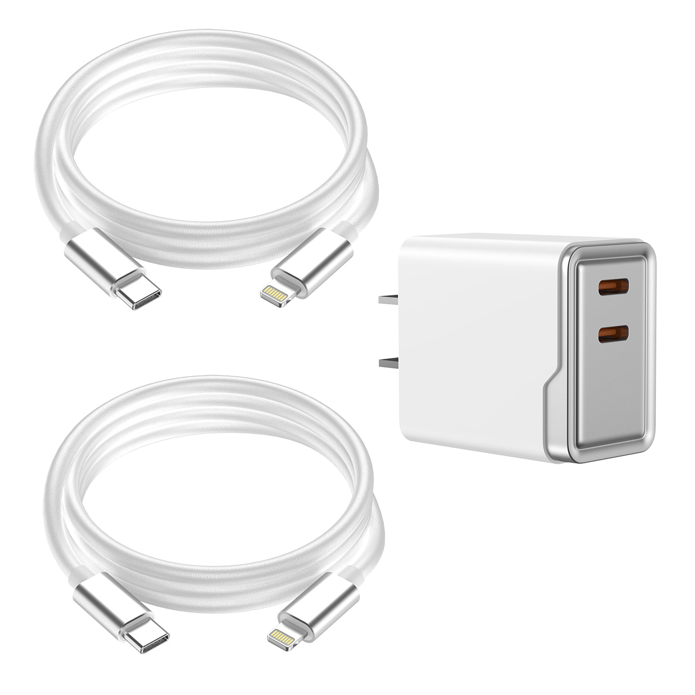 6FT Leather Lightning Cables