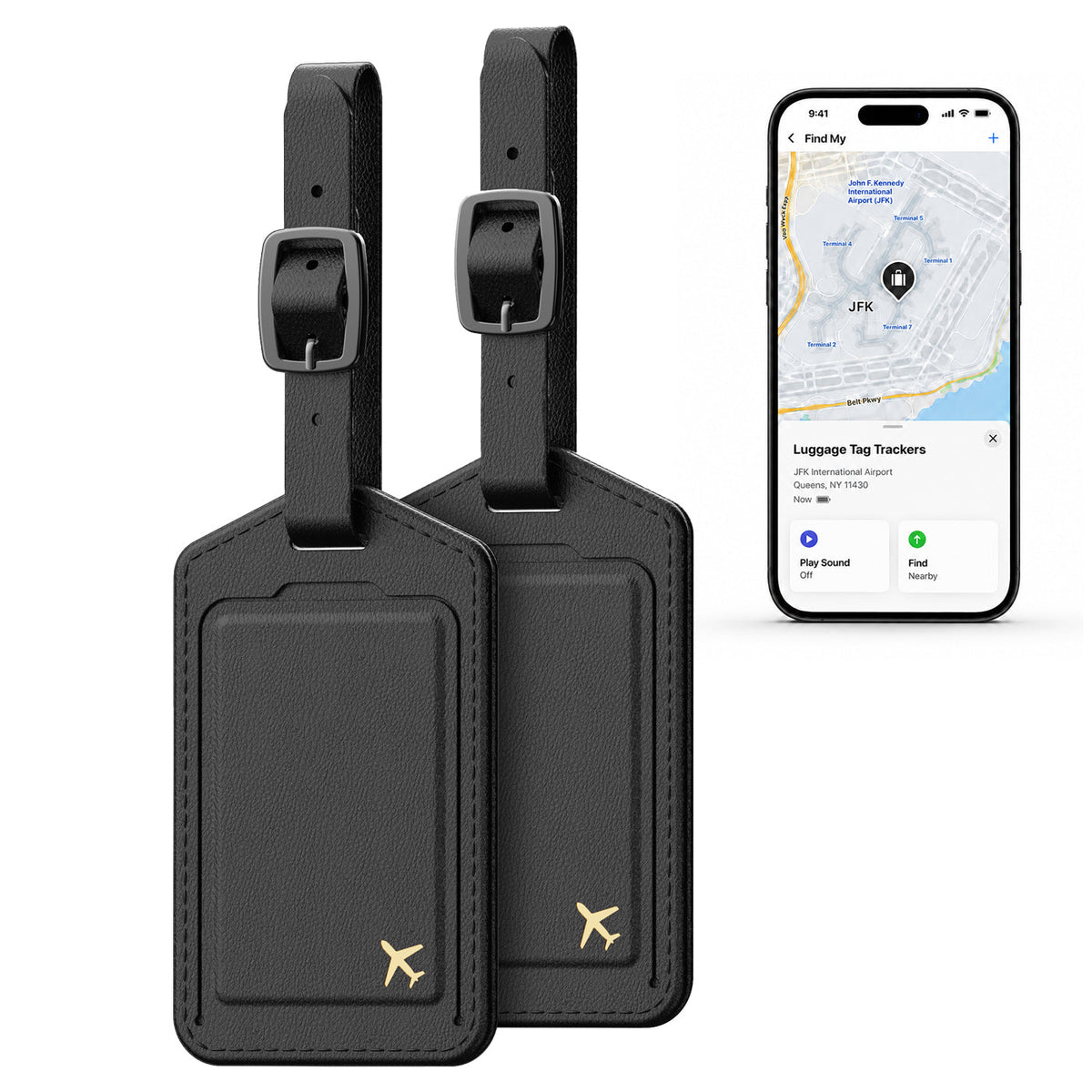 Luggage Tag Universal Finders (2 Pack)