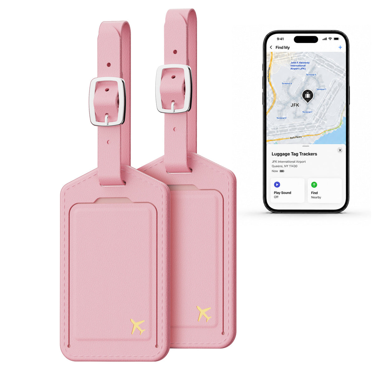 Luggage Tag Universal Finders (2 Pack)