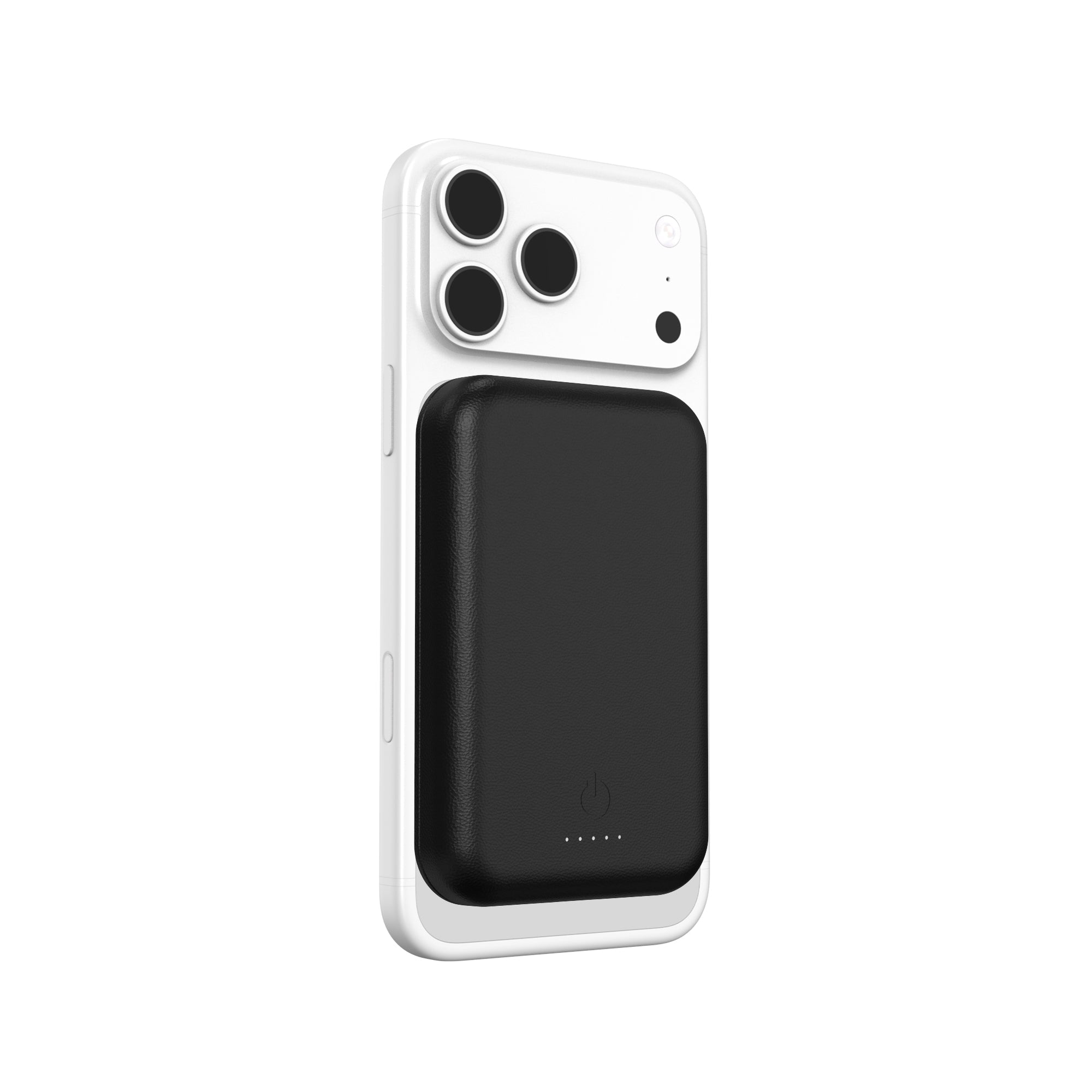 Leather Magnetic Power Bank