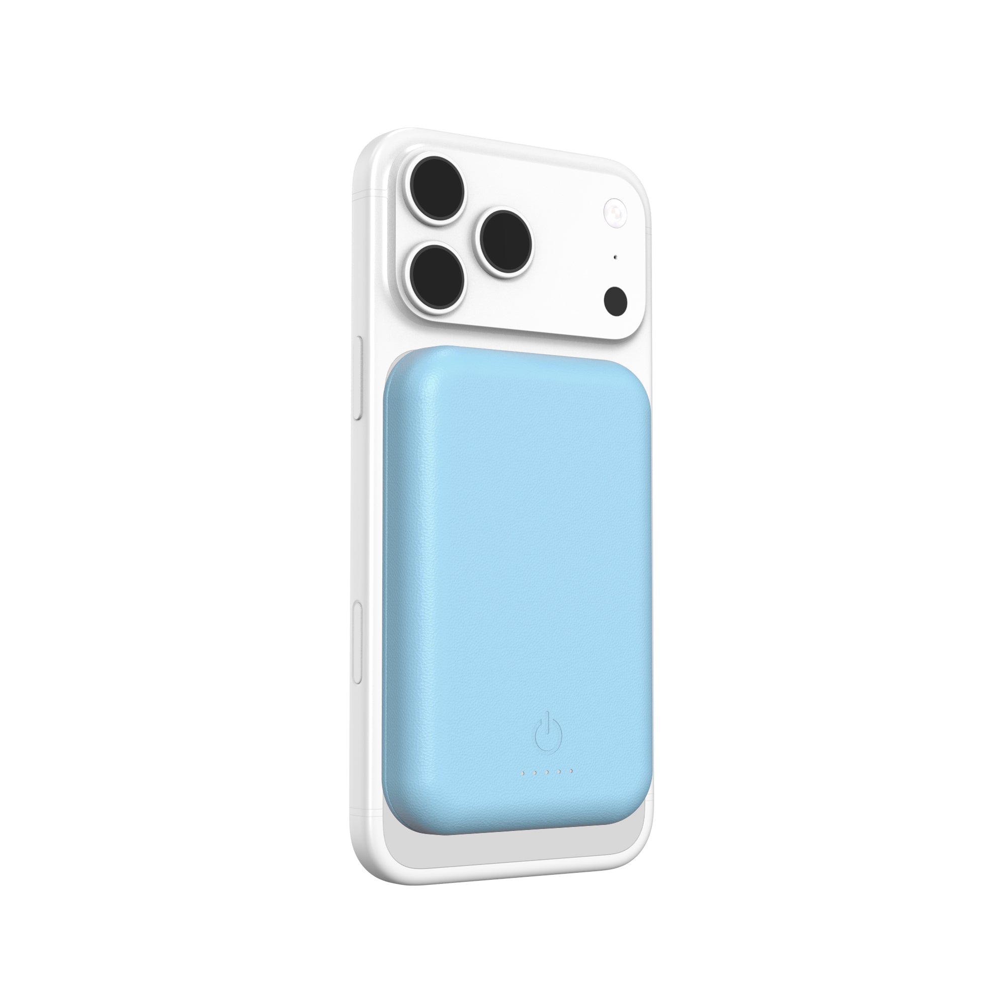 Leather Magnetic Power Bank