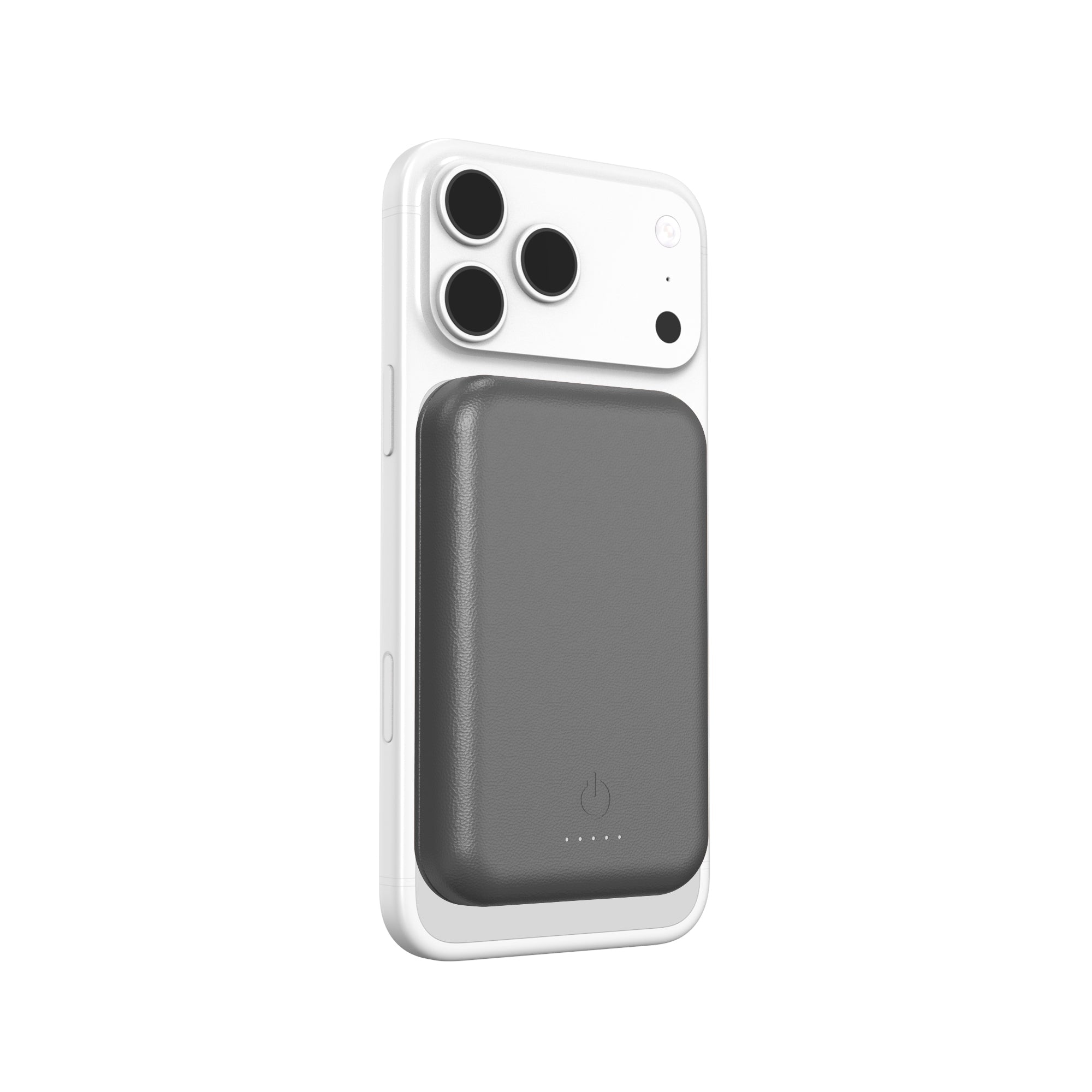 Leather Magnetic Power Bank