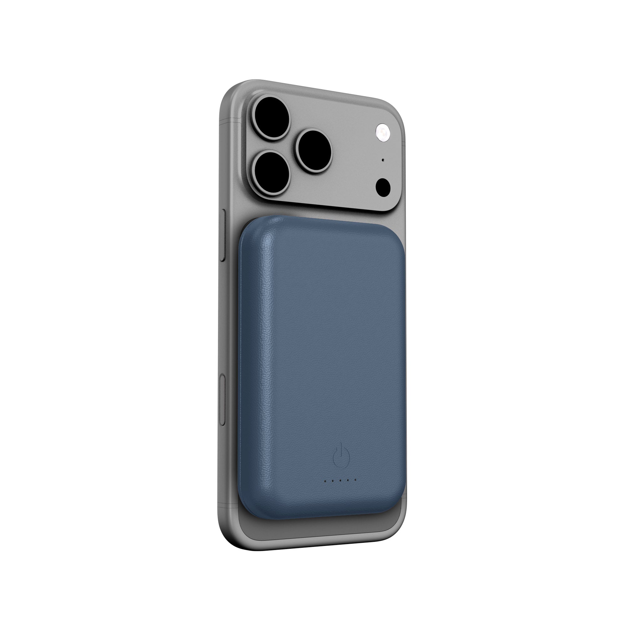 Leather Magnetic Power Bank