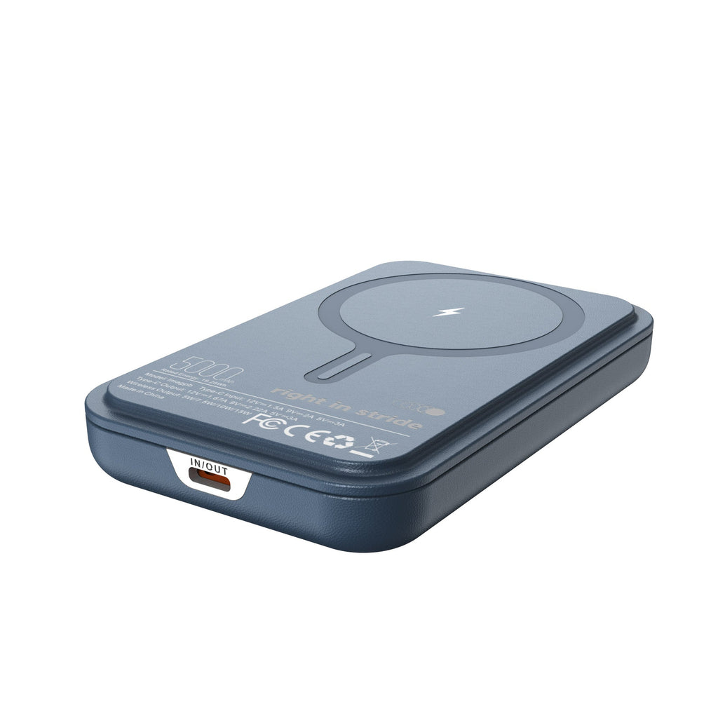 Leather Magnetic Power Bank