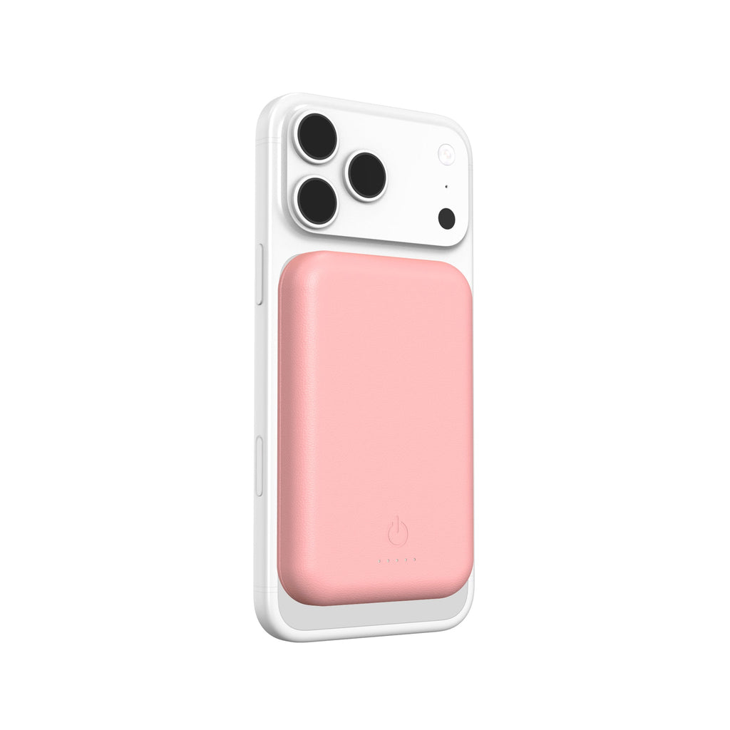 Leather Magnetic Power Bank
