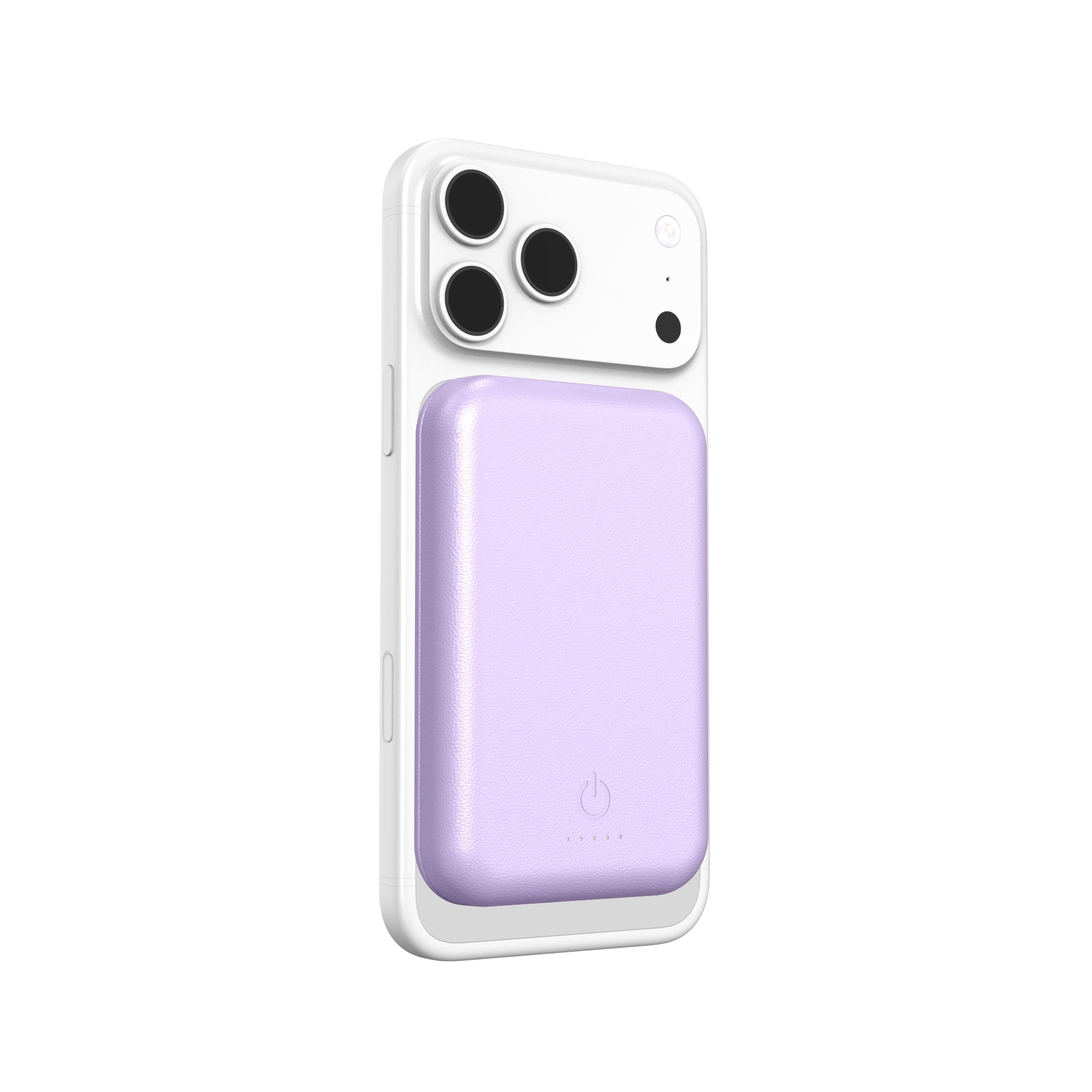 Leather Magnetic Power Bank