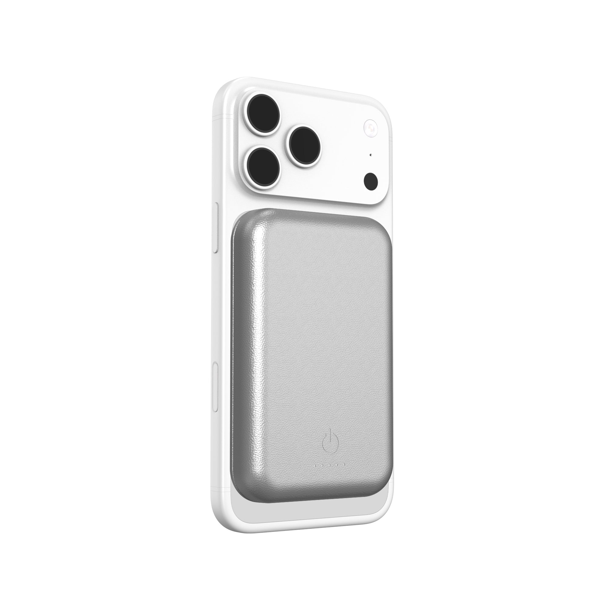 Leather Magnetic Power Bank