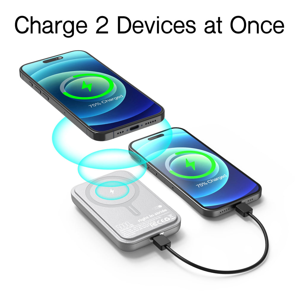 Leather Magnetic Power Bank