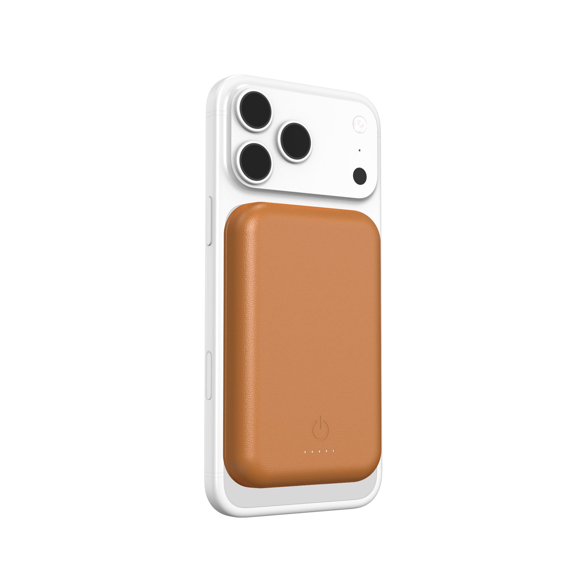 Leather Magnetic Power Bank