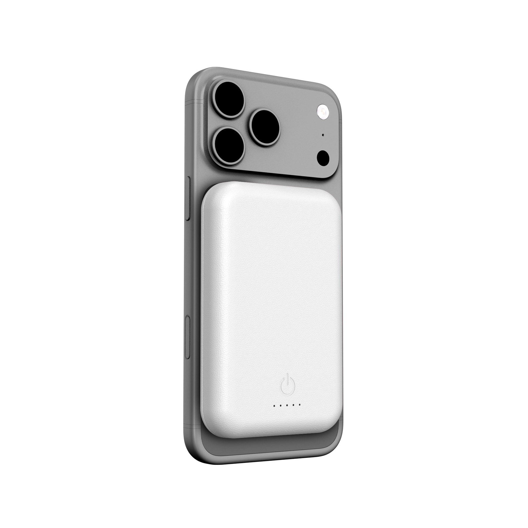 Leather Magnetic Power Bank