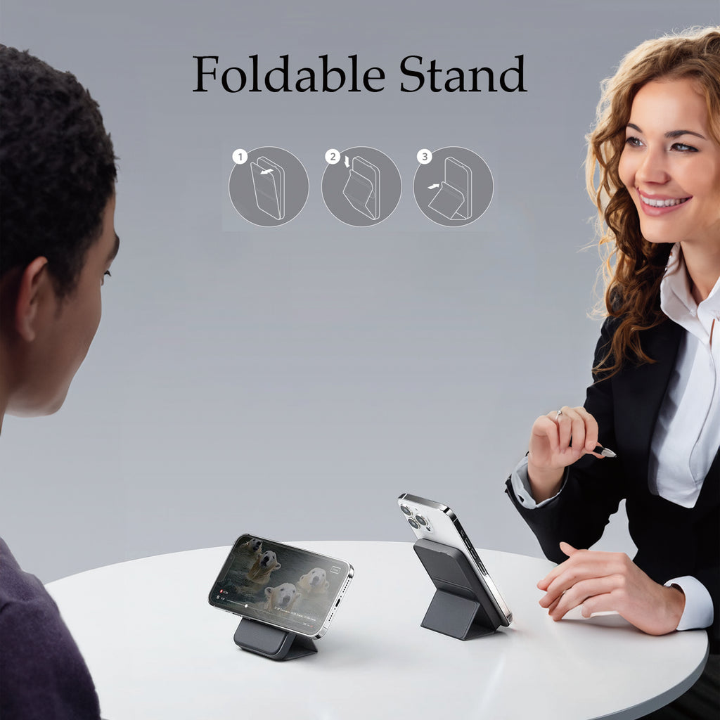 Magnetic Power Bank with Stand
