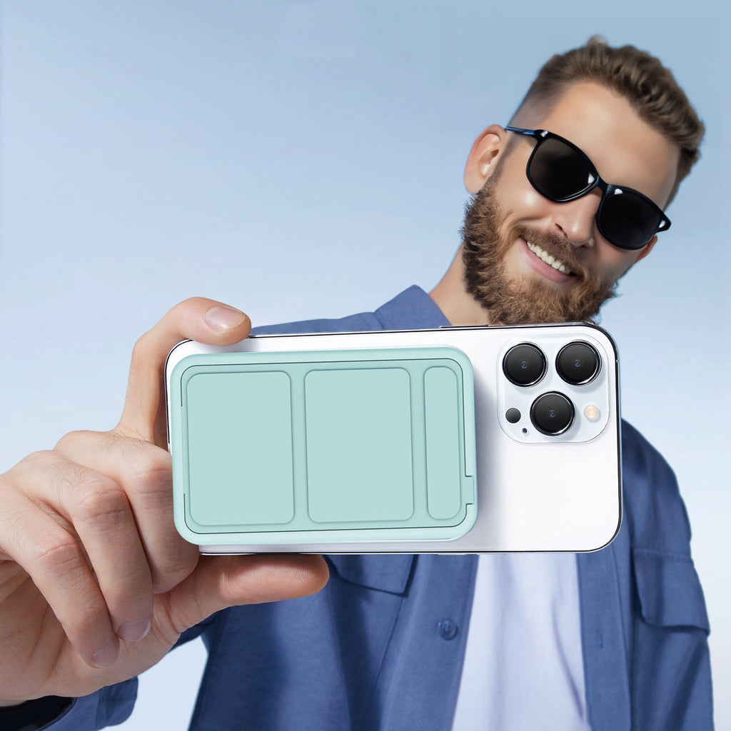 Magnetic Power Bank with Stand