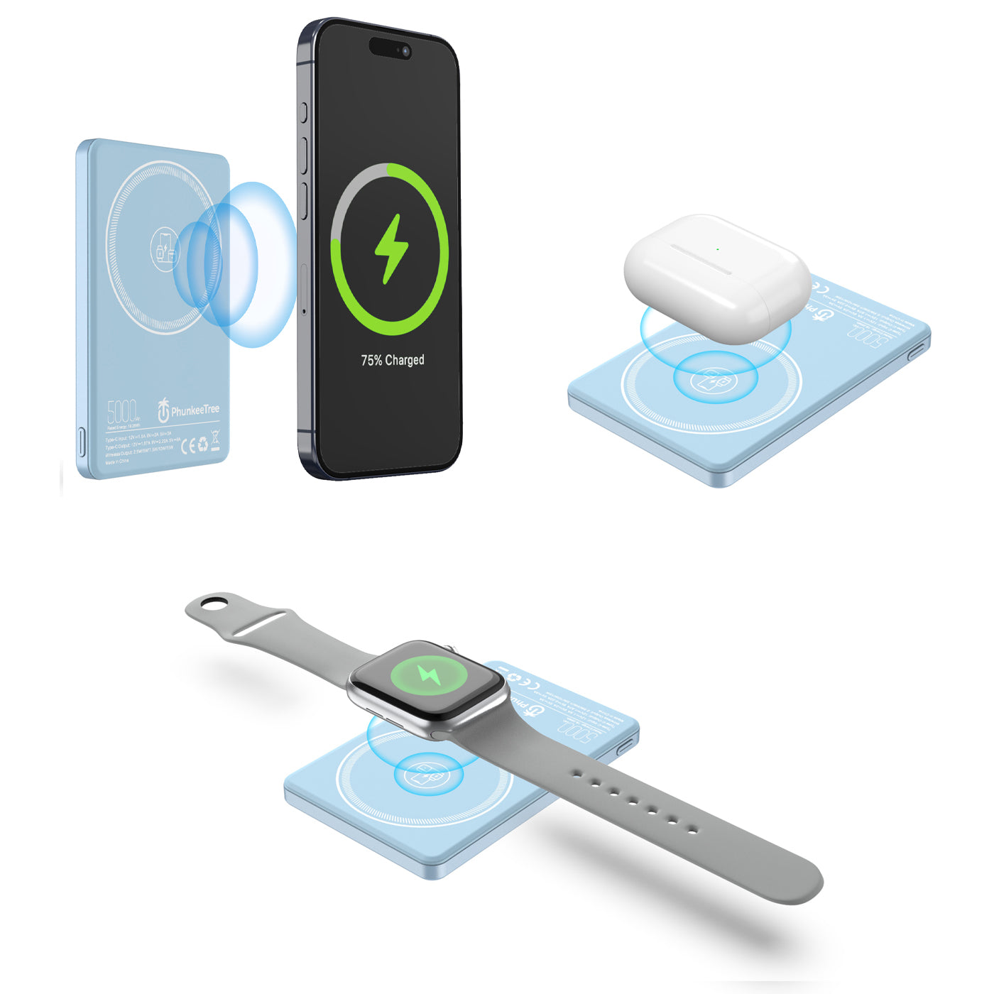 3-in-1 Magnetic Power Bank