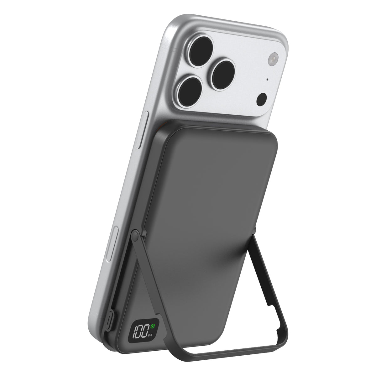 3-in-1 Magnetic Power Bank & Stand