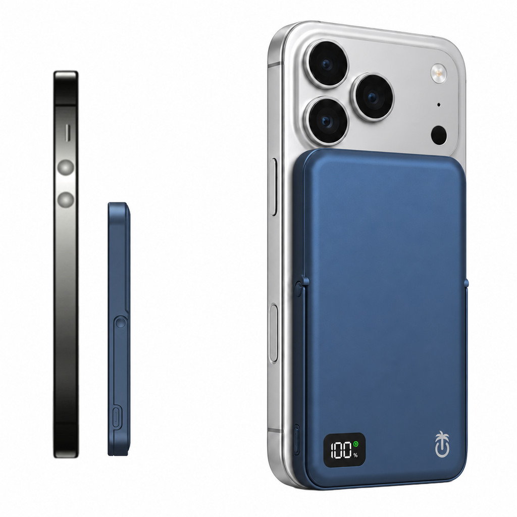 3-in-1 Magnetic Power Bank & Stand
