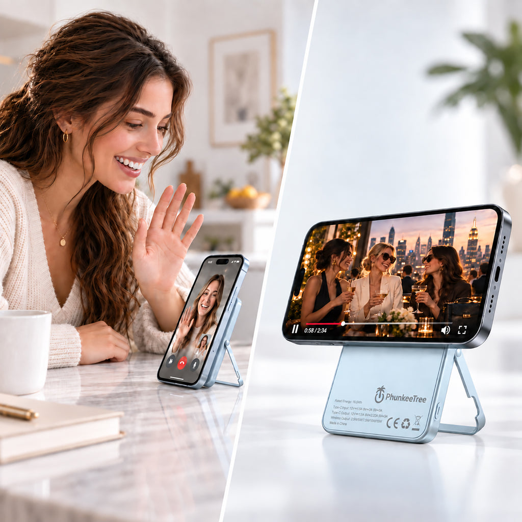 3-in-1 Magnetic Power Bank & Stand