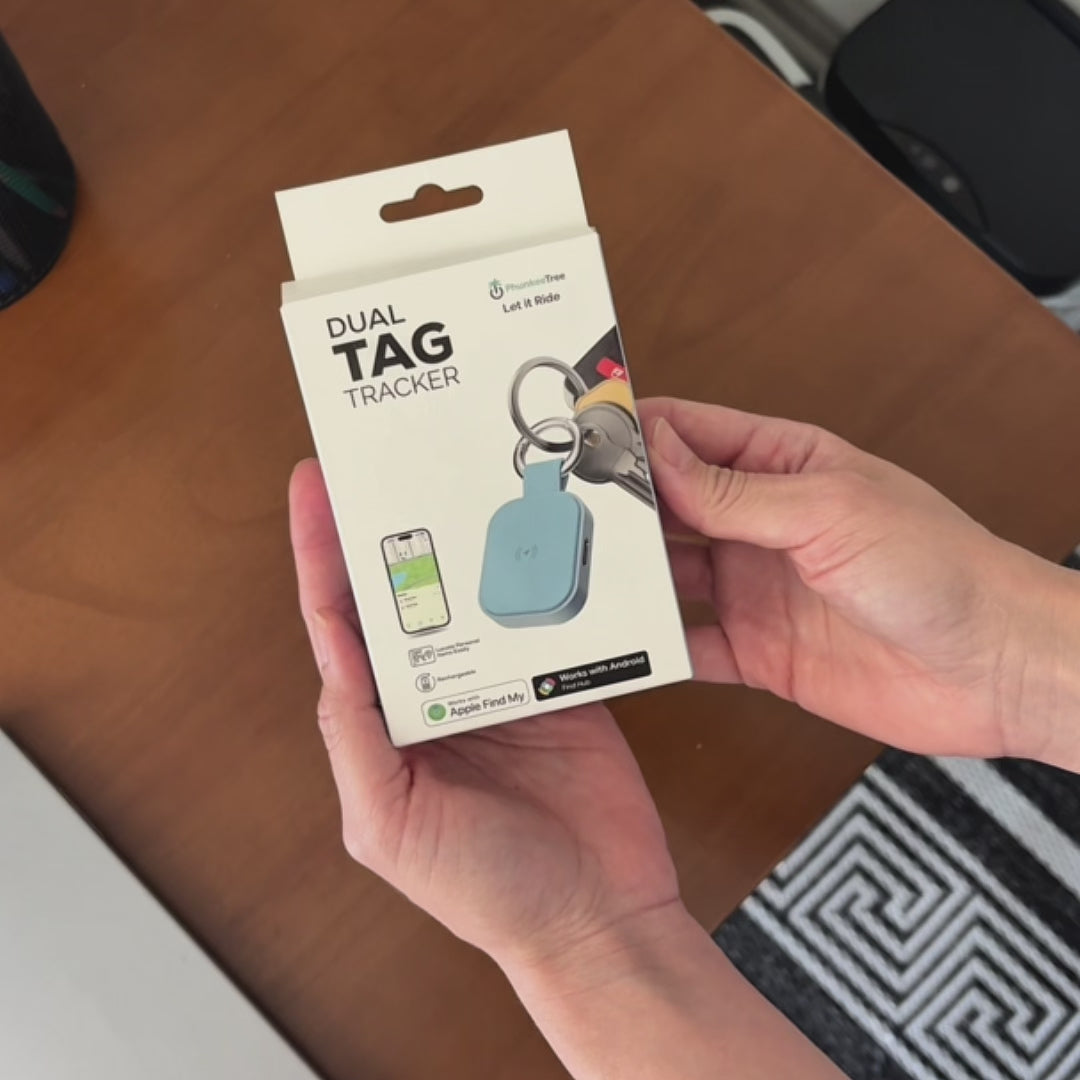 Leather Tag Tracker