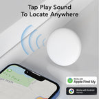 Universal McFlip Tag Trackers (2 Pack) - Apple Find My Network & Google/Android Find Hub