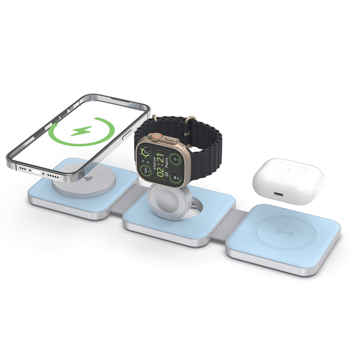 Tri Fold Charging Station