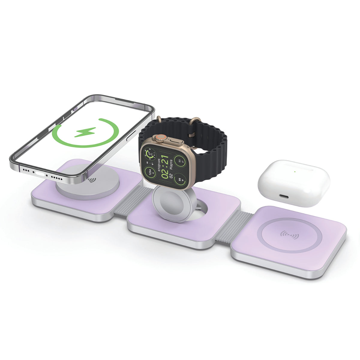 Tri Fold Charging Station