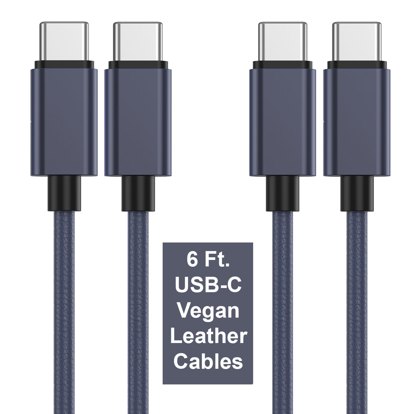 6FT Leather USB-C Cables