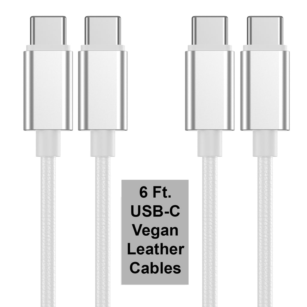 6FT Leather USB-C Cables