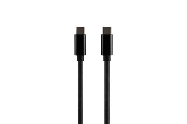 Two black USB-C charging cables.