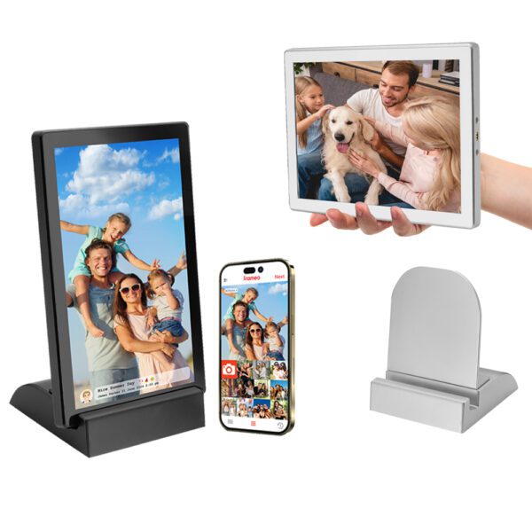 Wireless Digital Picture & Video Frame (Portable Tablet Version) - Black