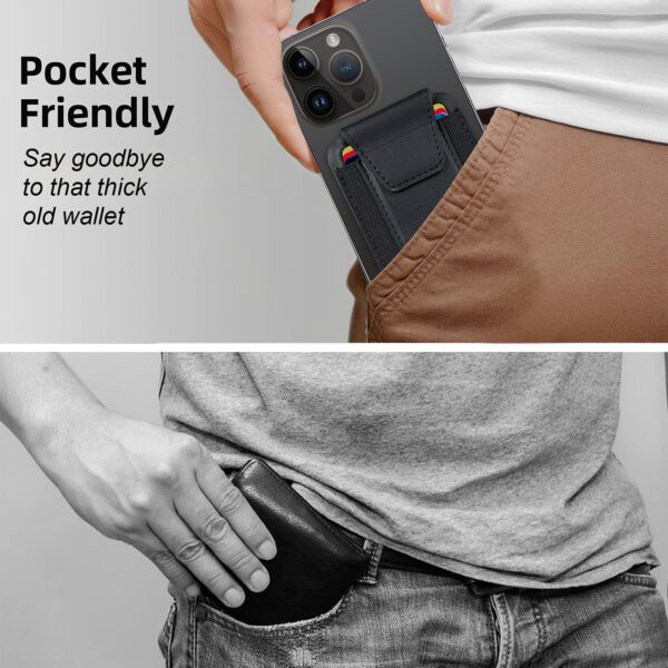 Leather Magnetic Wallet & Tracker - Apple Find My - Image 7